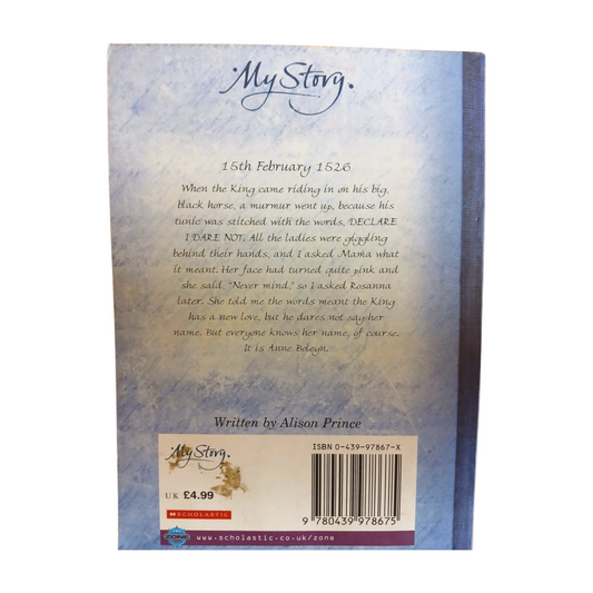 Anne Boleyn and Me by Alison Prince