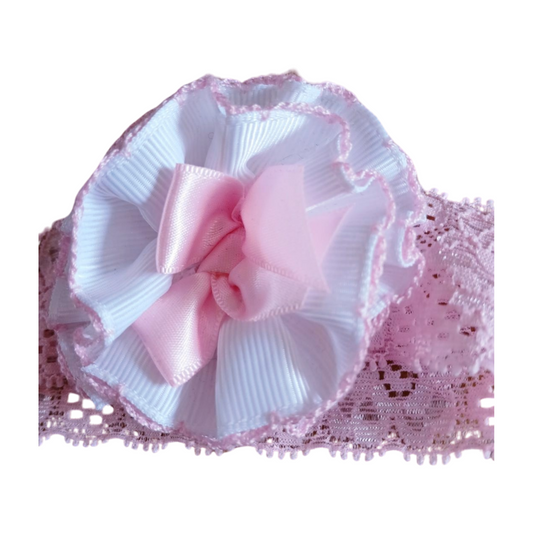 Baby Lace Headband Flower Newborn