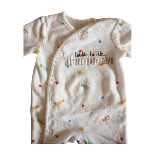 Dunnes Sleepsuit Age Newborn/0-3 Months