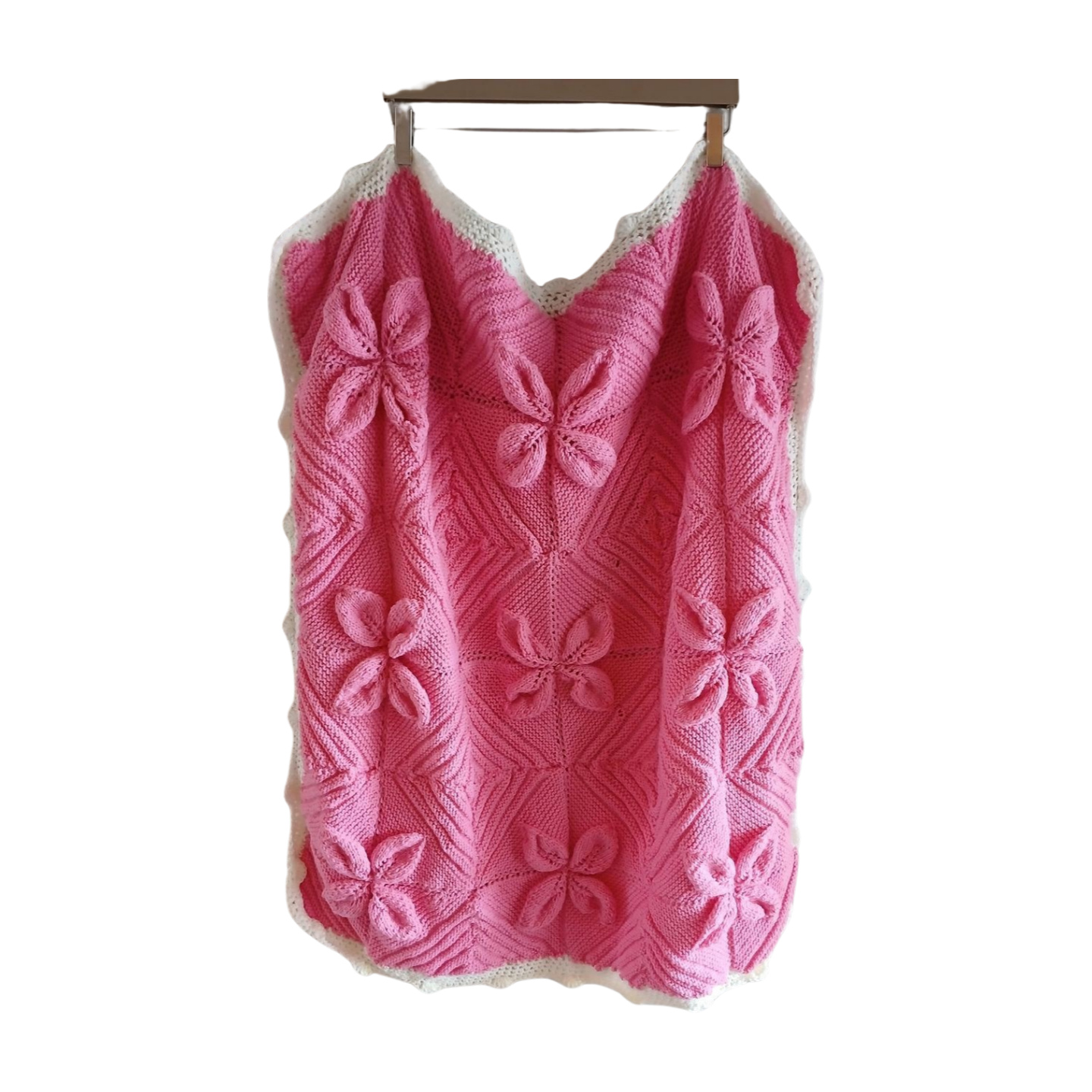 Handmade Baby Blanket Approximately 78cmx78cm