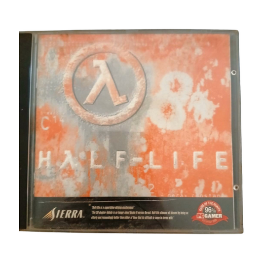 Retro Vintage Half Life PC CD Game
