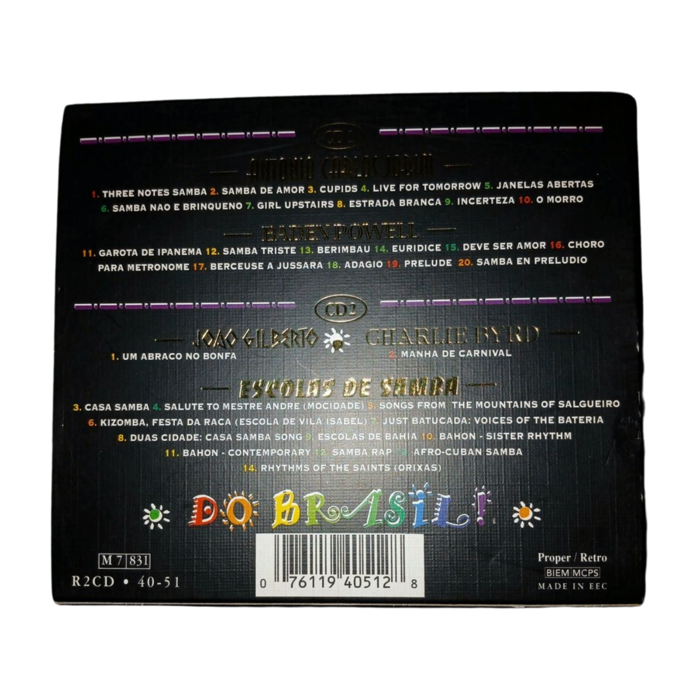 Do Brasil: Gold Collection Antonio Carlos Jobim