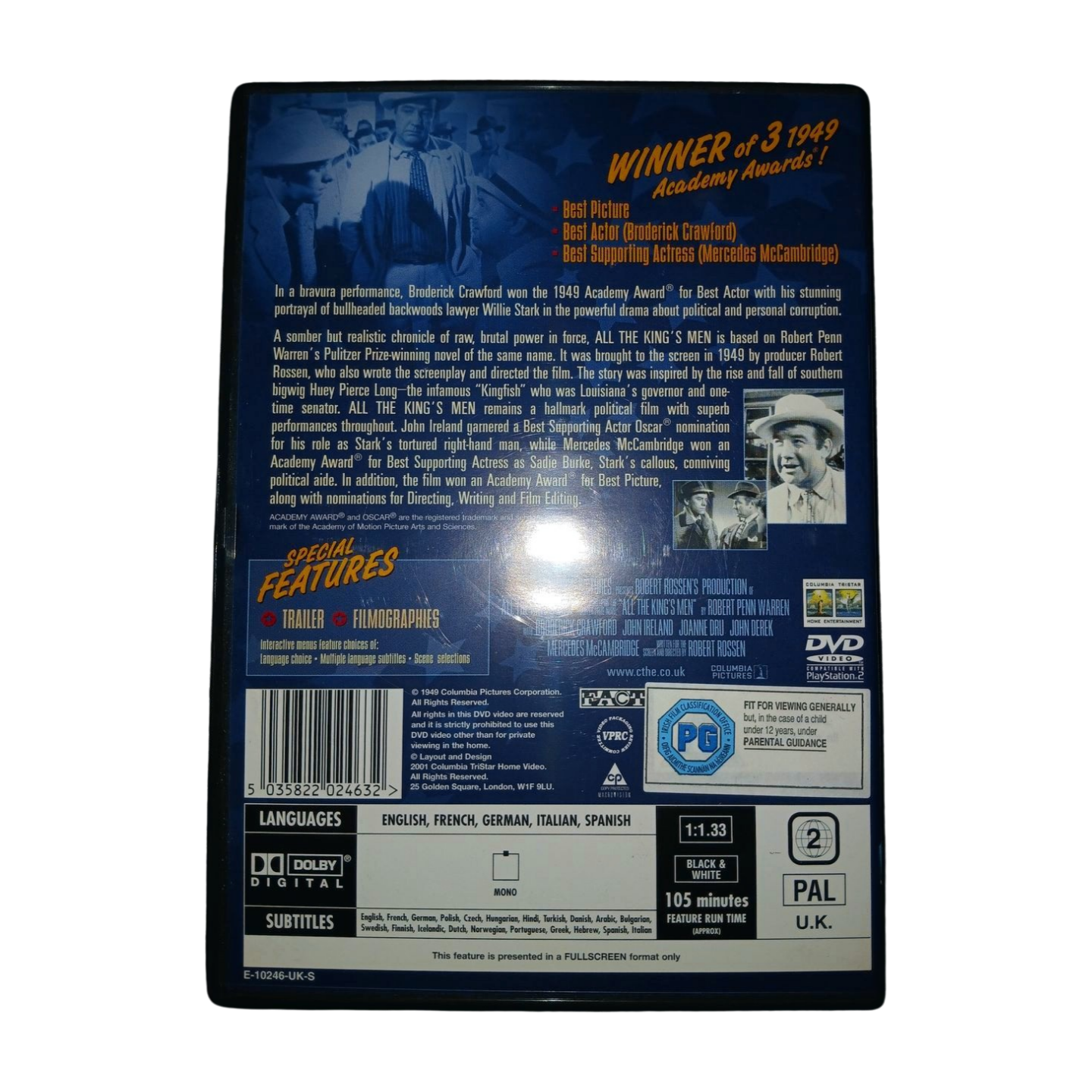 All The King's Men DVD