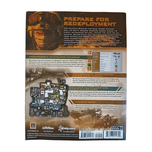 CALL of DUTY Modern Warfare 2 Strategy Guide Book