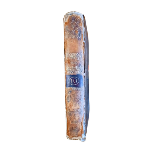 Antique L'IMPROVISATEUR FRANCAIS - TOME X (10) -  Commentary/Dictionary from Sallentin de l'Oise