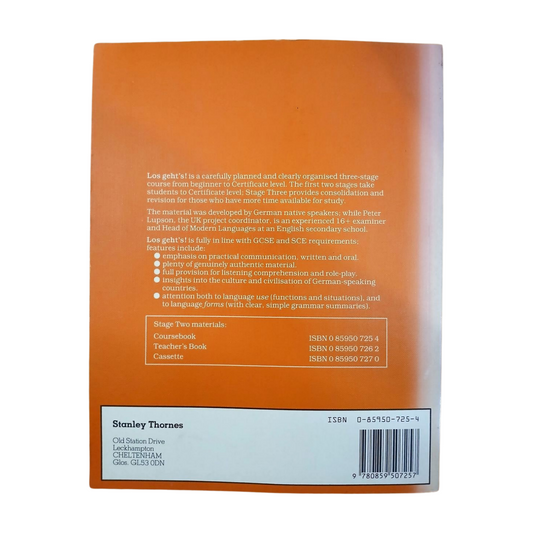 Los Geht's German Coursebook