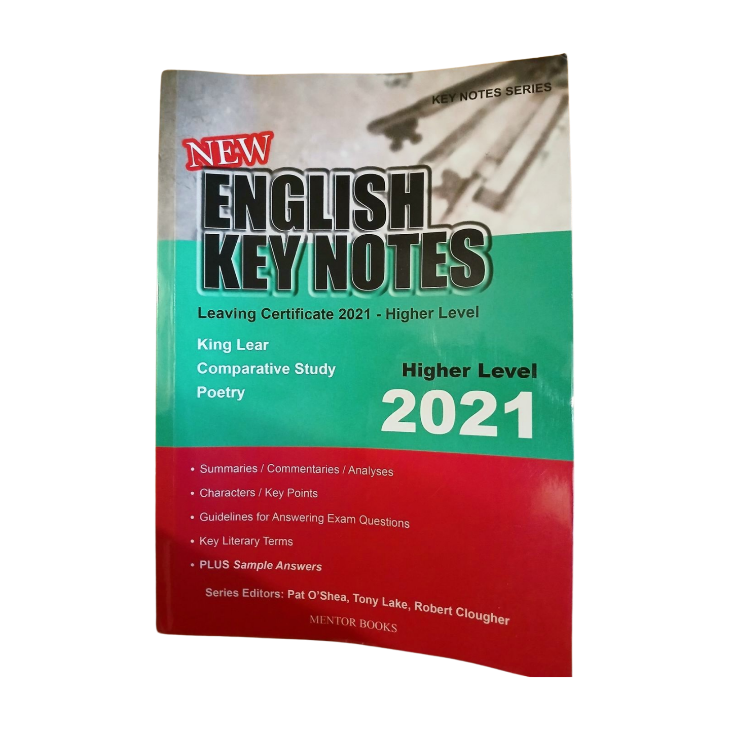English Key Notes Leaving Cert Higher 2021