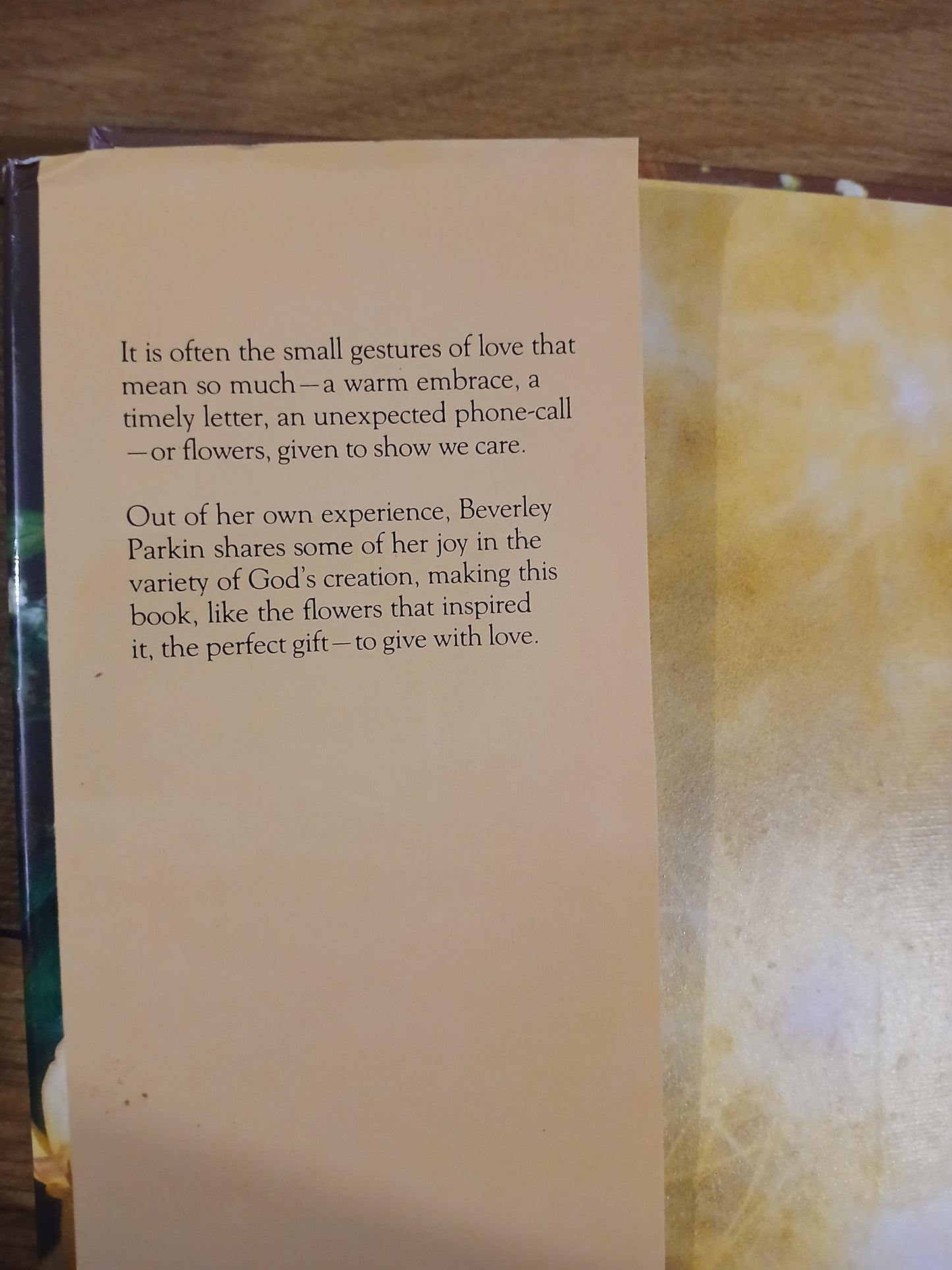 Flowers With Love by Beverly Parkin