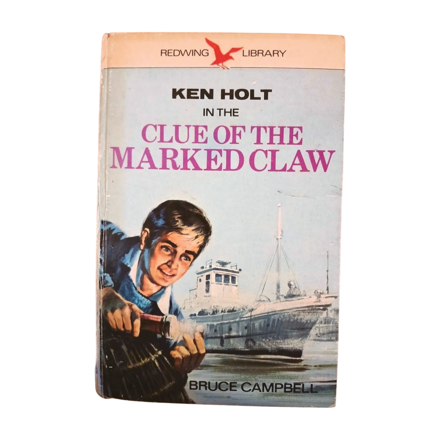 Vintage Kids Book - Ken Holt in the Clue of the Marked Claw by Bruce Campbell