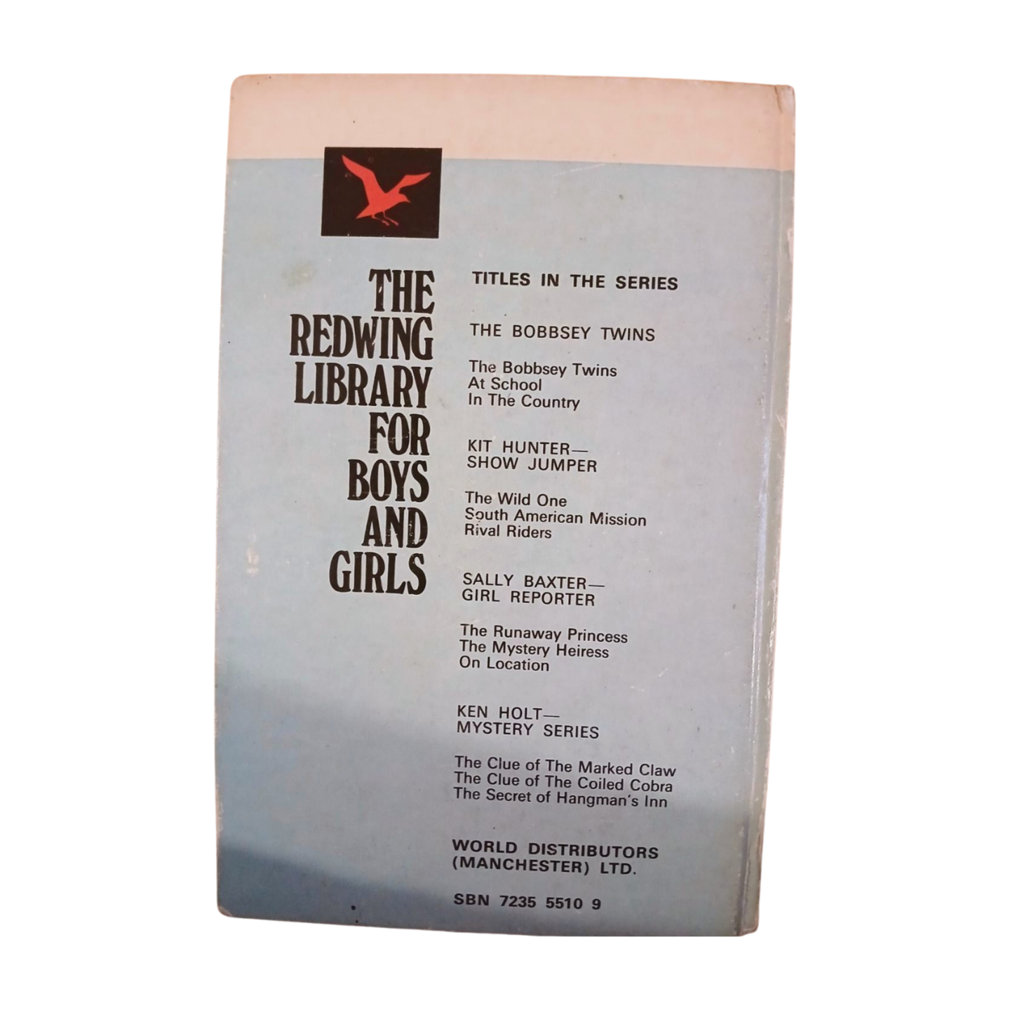 Vintage Kids Book - Ken Holt in the Clue of the Marked Claw by Bruce Campbell