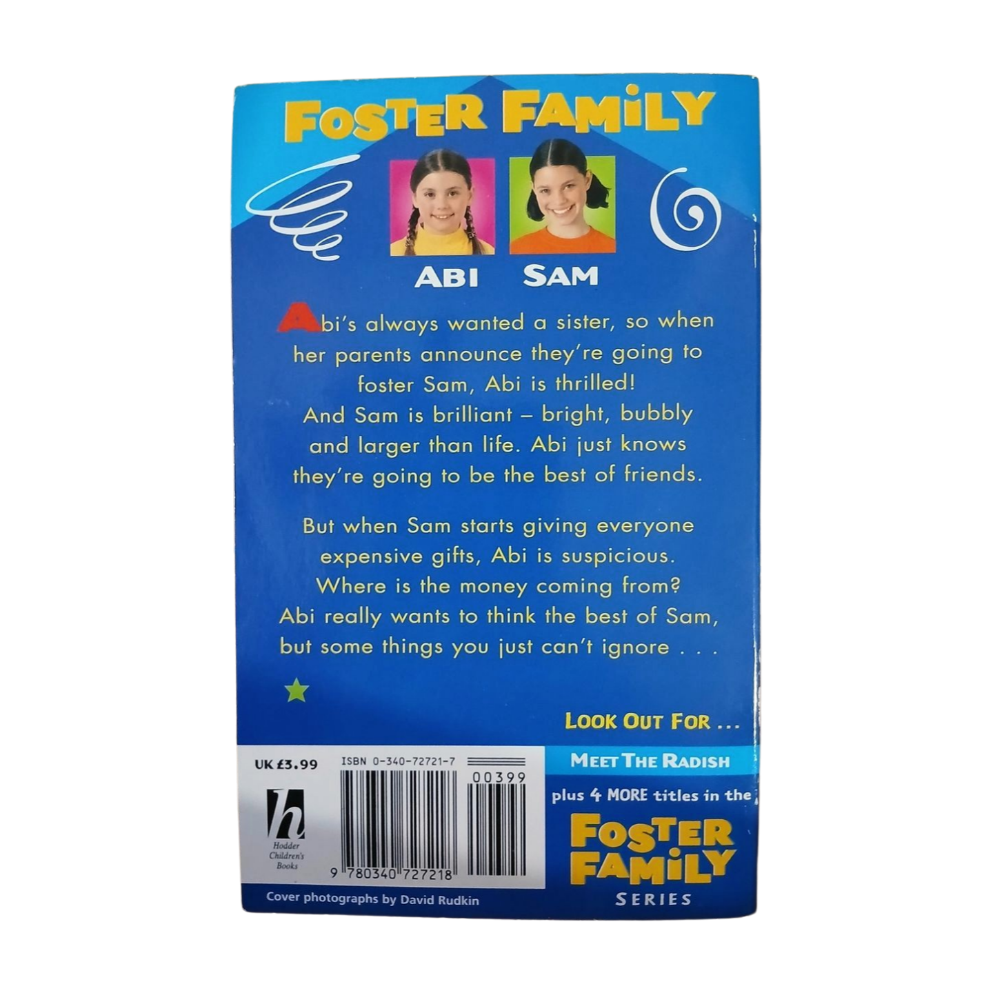 Foster Family - My Sister Sam by Jean Ure