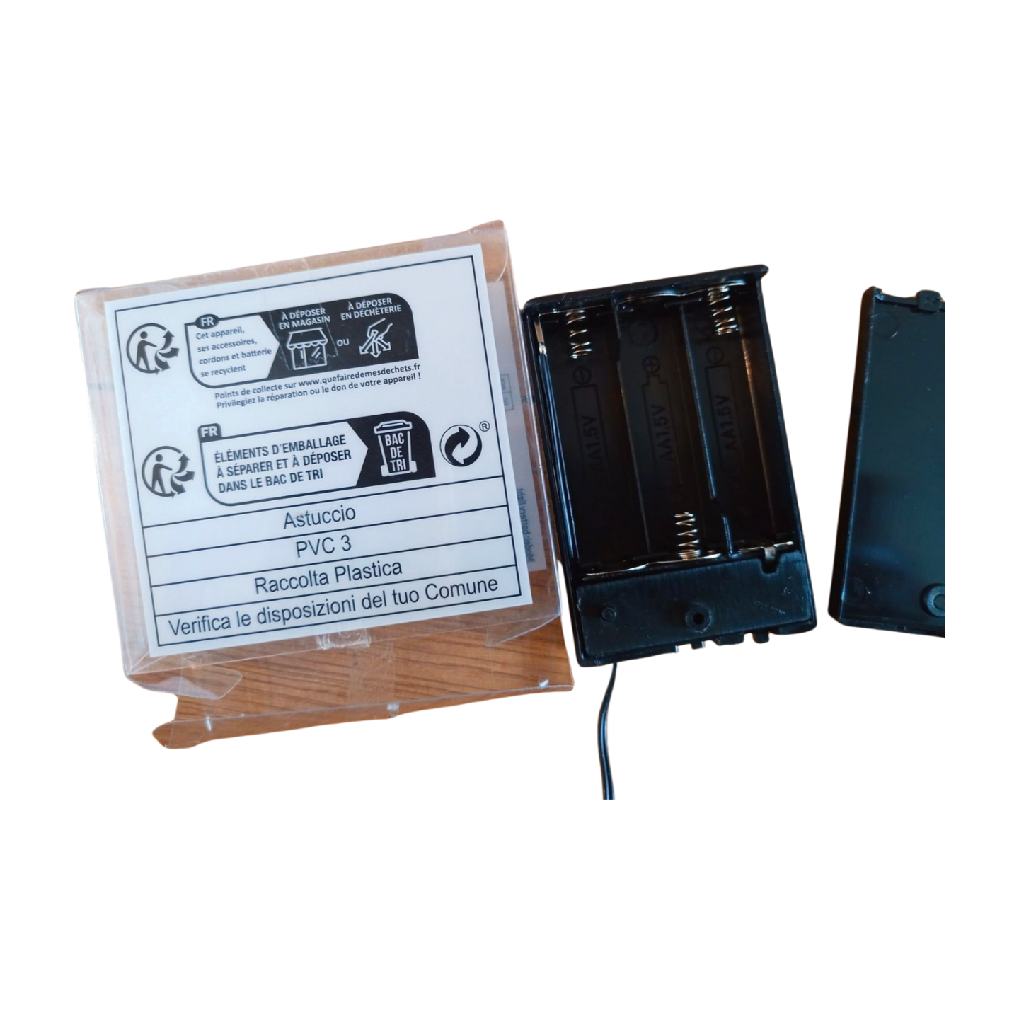 3*aa Battery Box with Usb Port