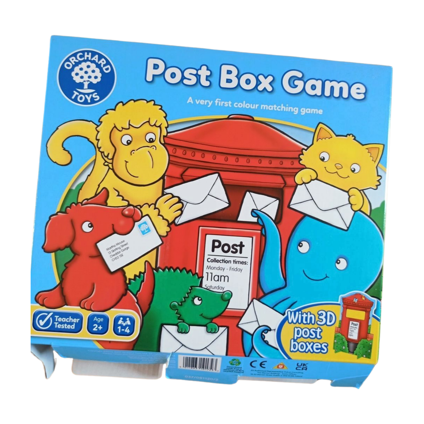 Orchard Toys Post Box Game - Parts Missing