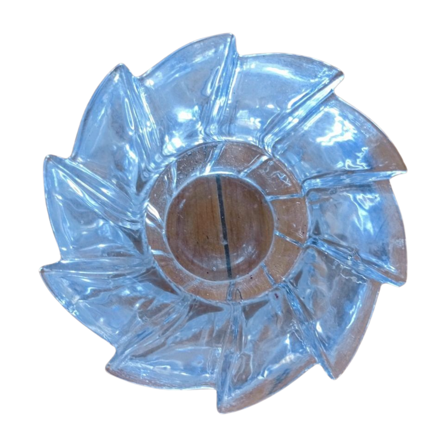 Crystal Glass Tealight Candle Holder