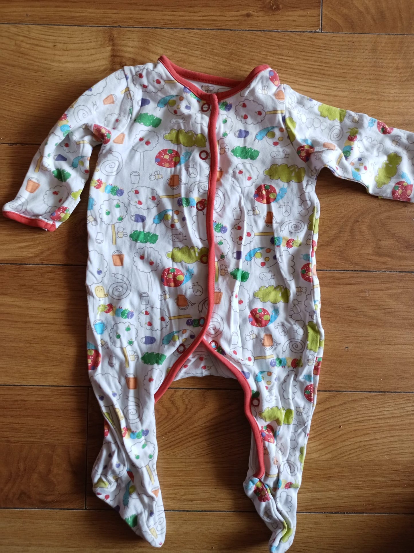 Mothercare Babygrow Sleepsuit Age 0-3 Months