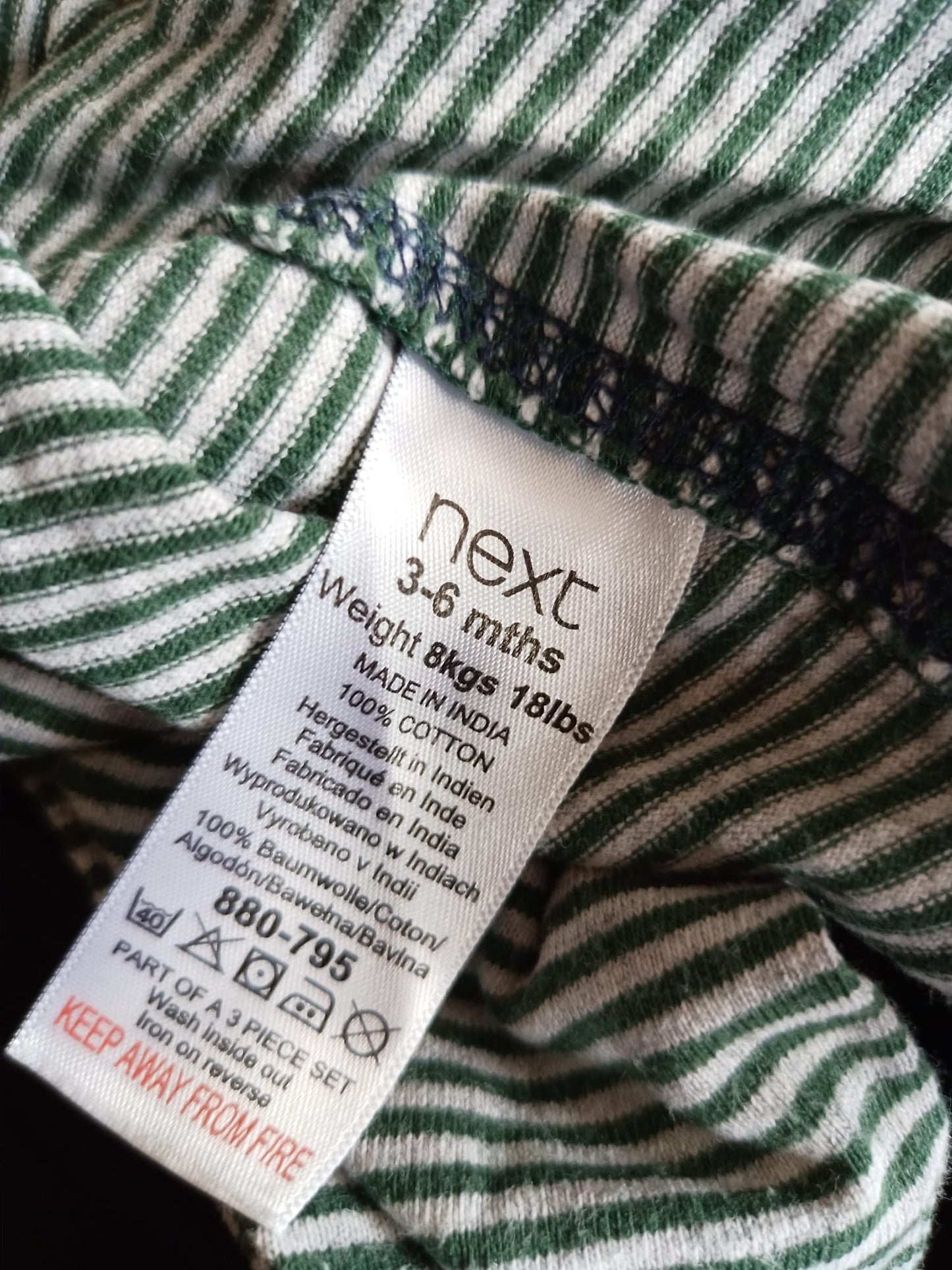 Next T-Shirt Age 3-6 Months