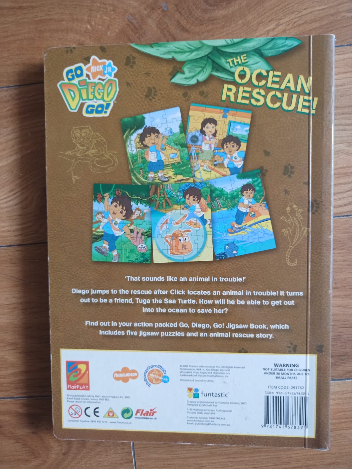 Go Diego Go Puzzle Book