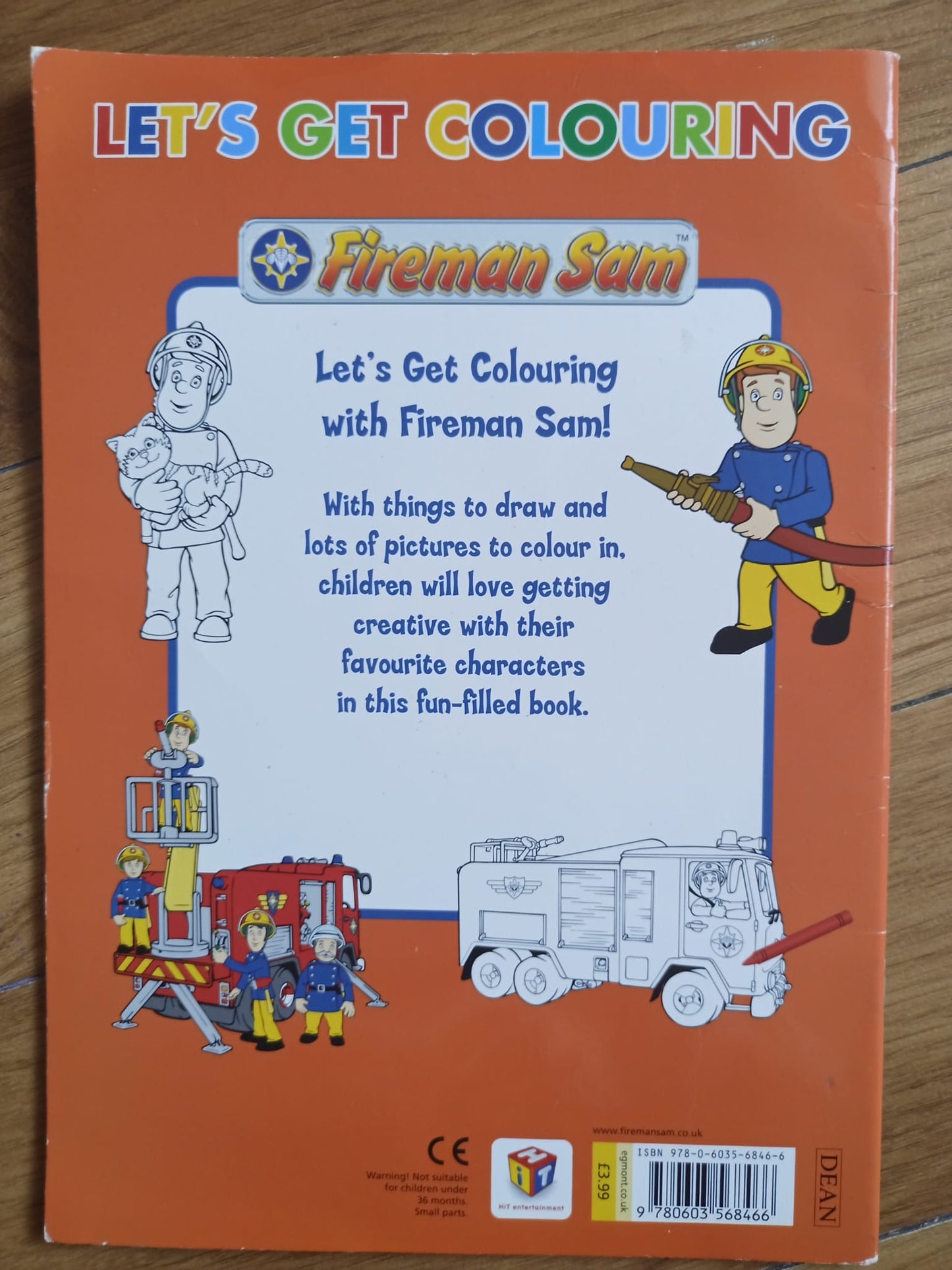 Fireman Sam Colouring Book