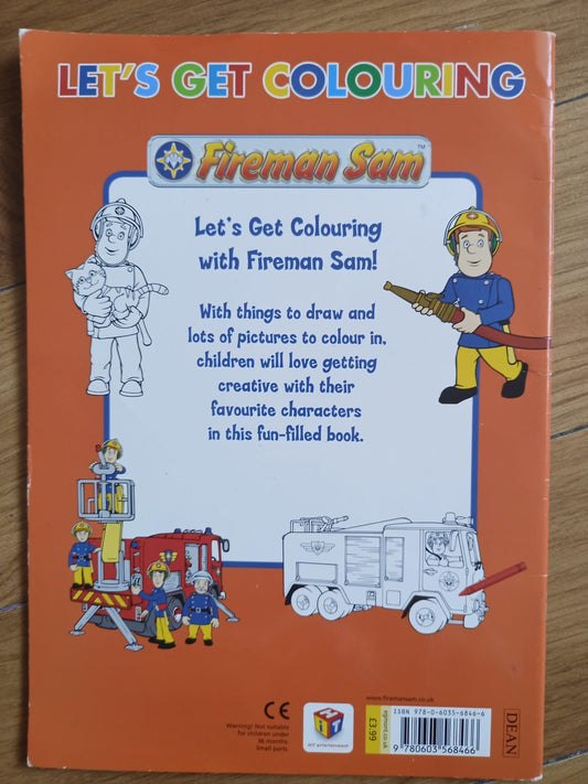 Fireman Sam Colouring Book