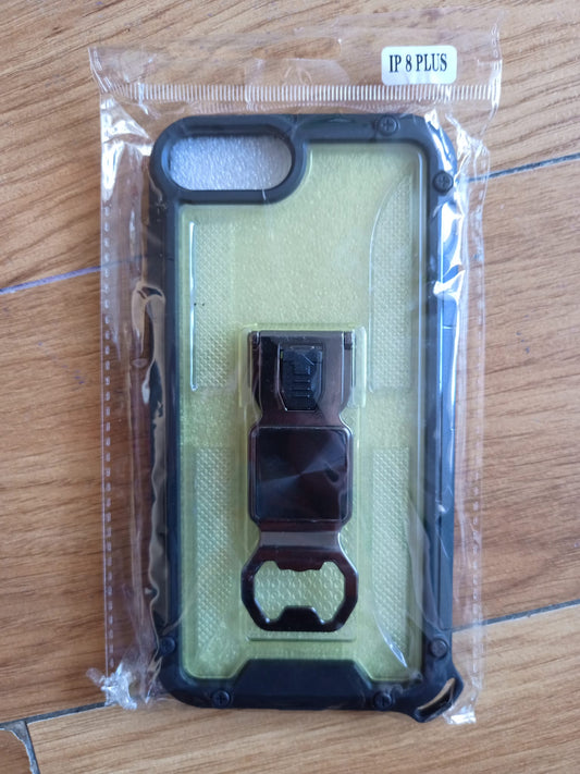 Brand New iPhone 8+ Case with Kickstand Bottle Opener, Magnetic Car Mount