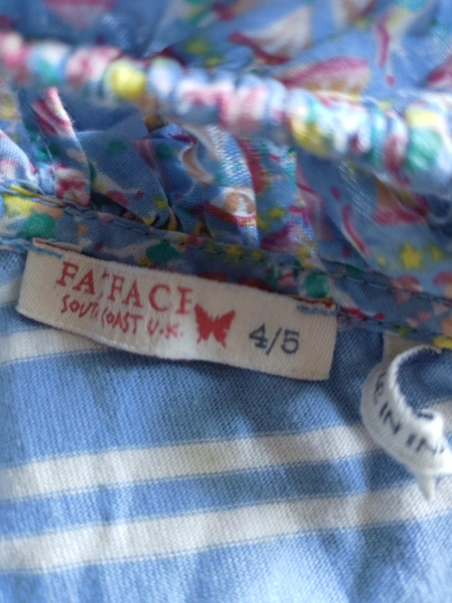 Fat Face Top Age 4-5