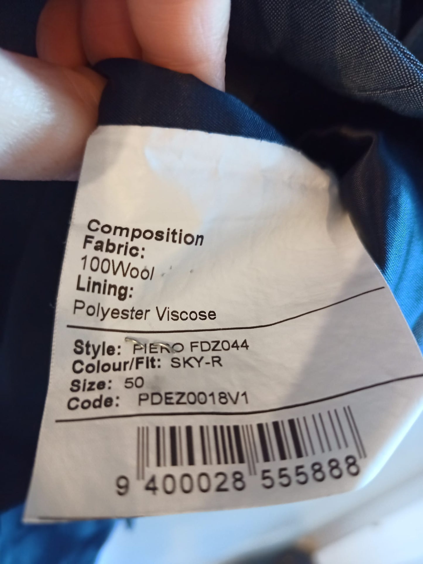 Dom Bagnato Waistcoat Size "50" Medium