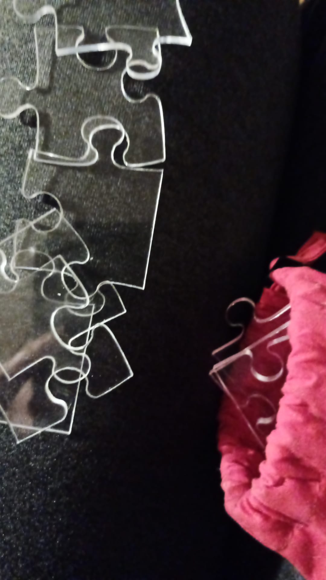 Dublin Puzzle Company Clear Acrylic Jigsaw Puzzle