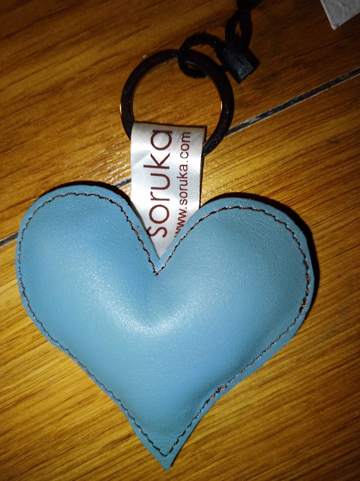 Brand New Soruka Recycled Leather Keyring