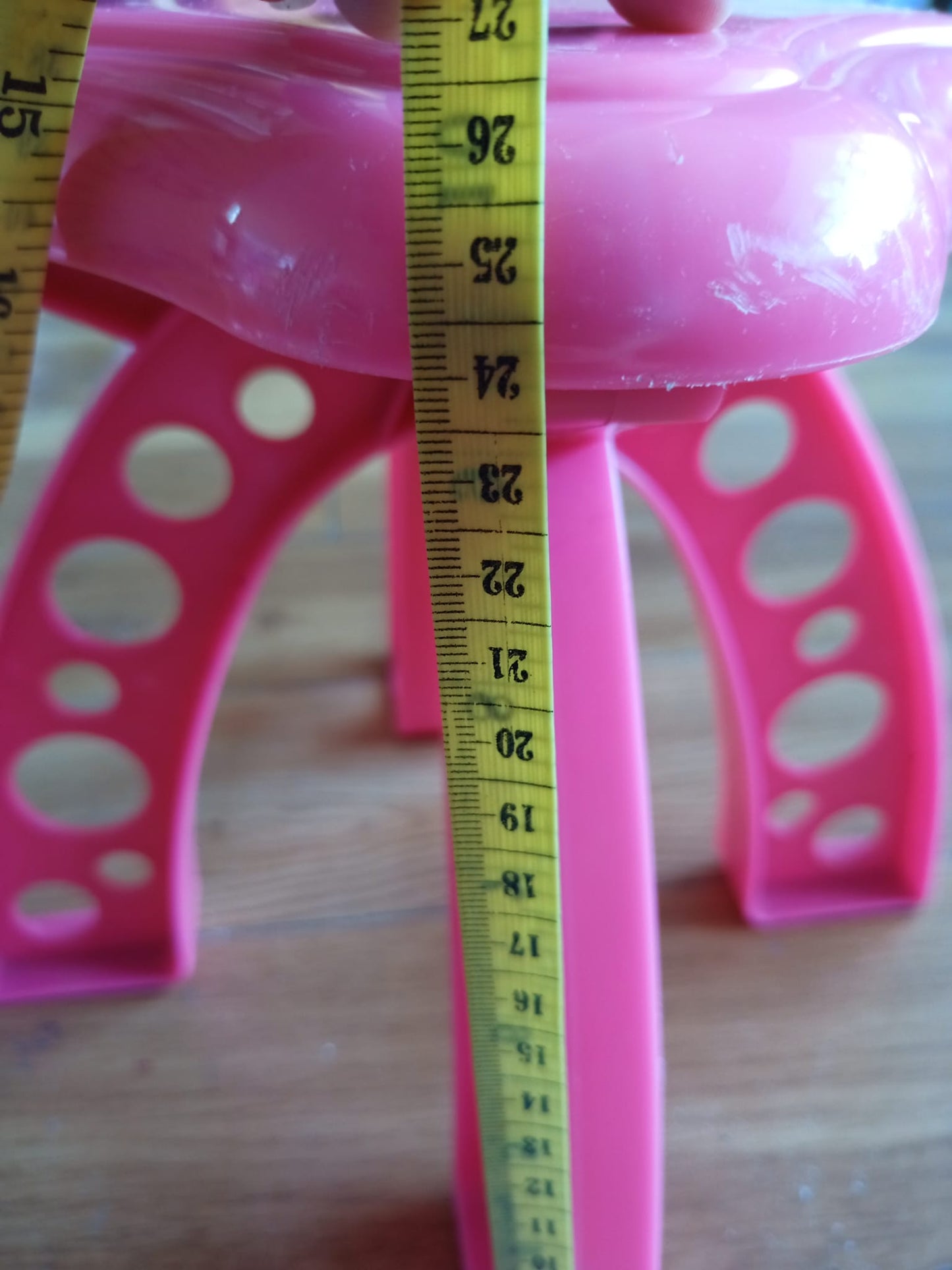 Short Pink Stall Approx 25cm High