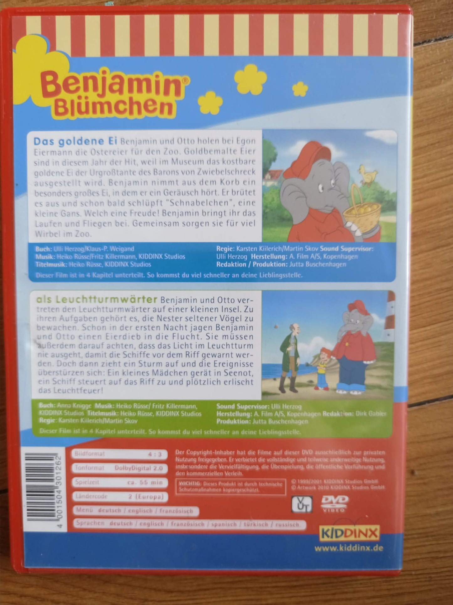 DVD - Benjamin Blumchen - in German Language
