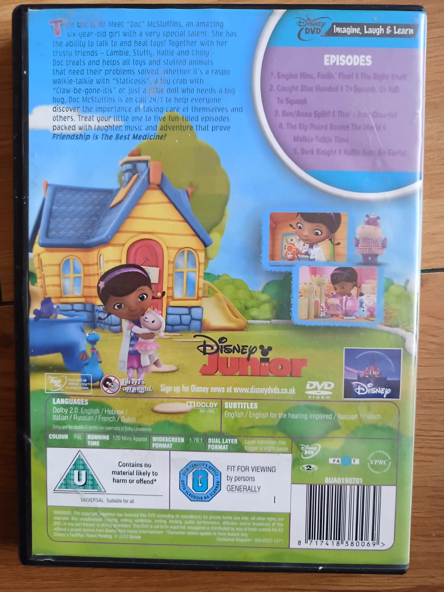 Doc McStuffins DVD