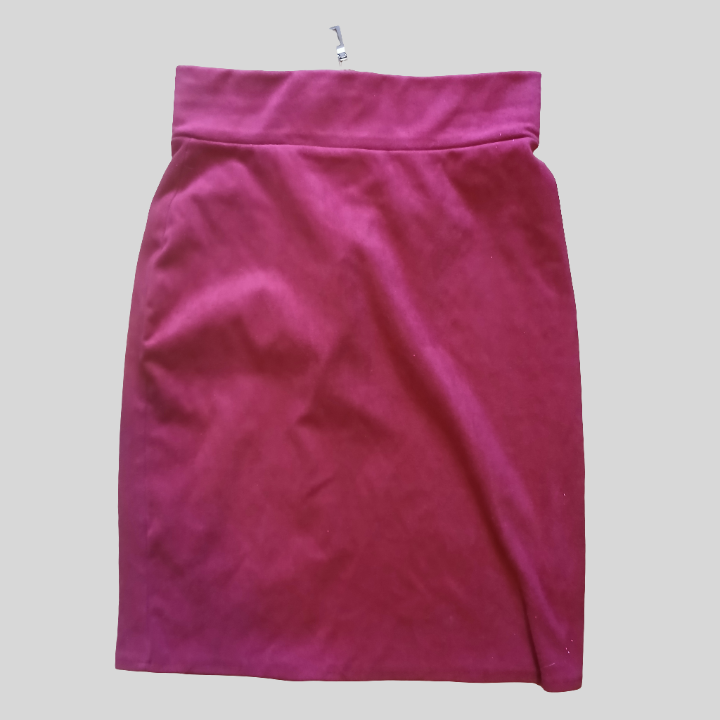 Red Stretchy Skirt Size XXS