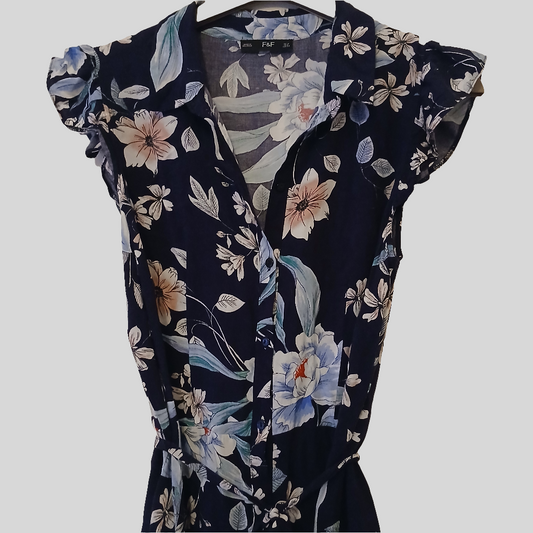 F&F Floral Dress Size 12