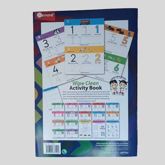 Wipe Clean Activity Book