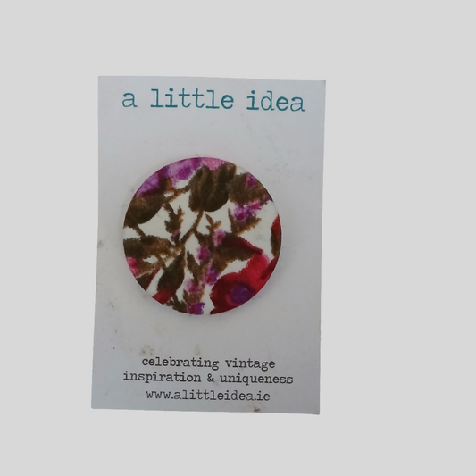 Brand New "A Little Idea" Floral Pin Brooch