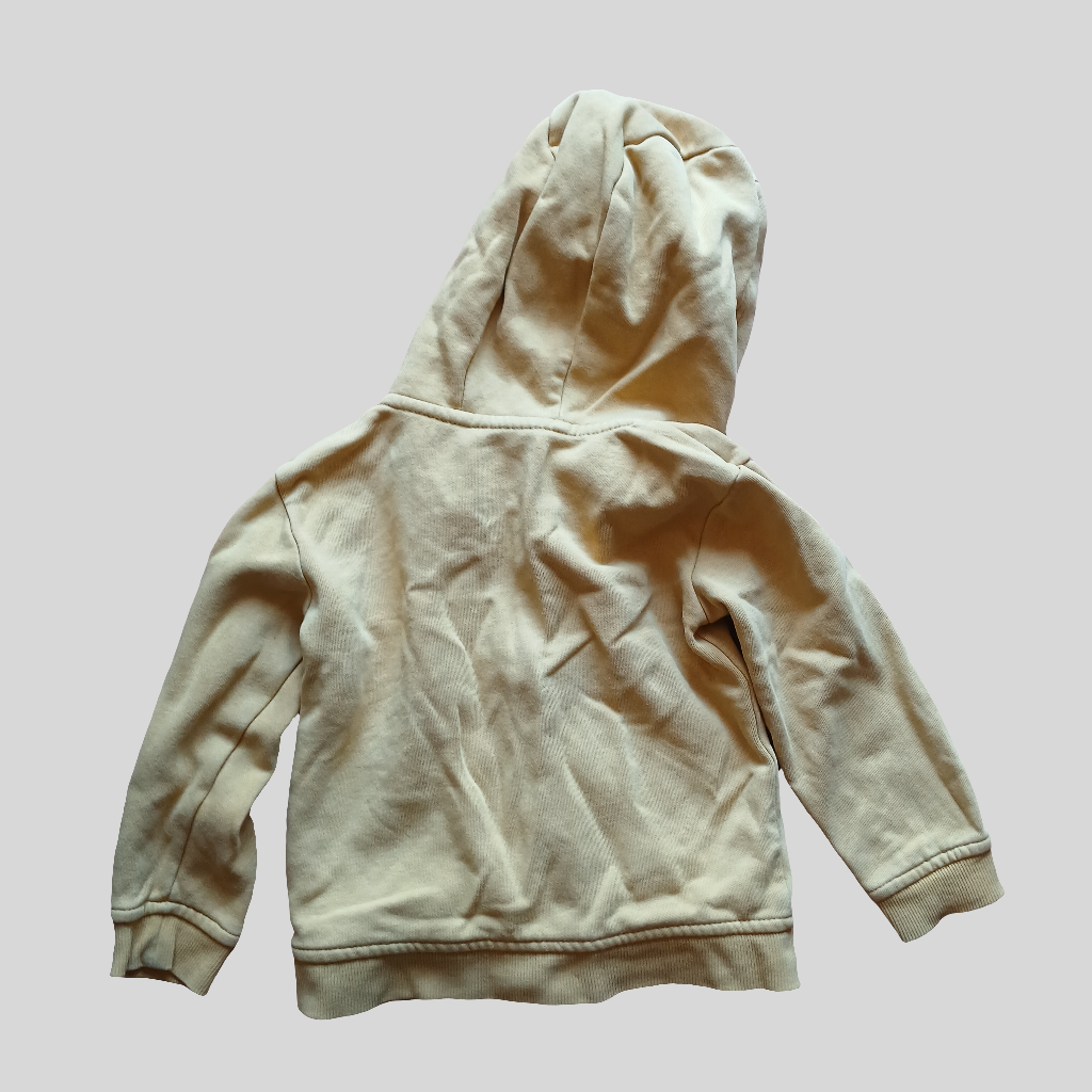 Dunnes Yellow Hoodie Age 2-3