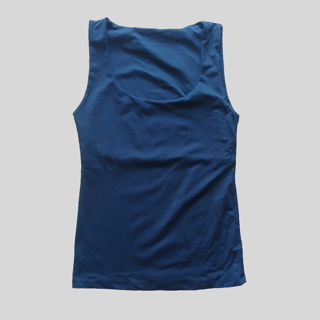 Zara Black Vest Top Size S