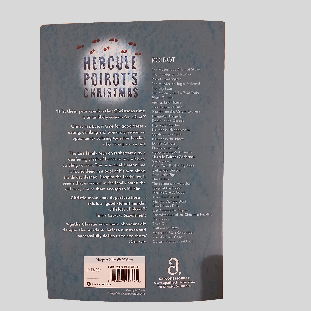 Hercule Poirot's Christmas by Agatha Christie