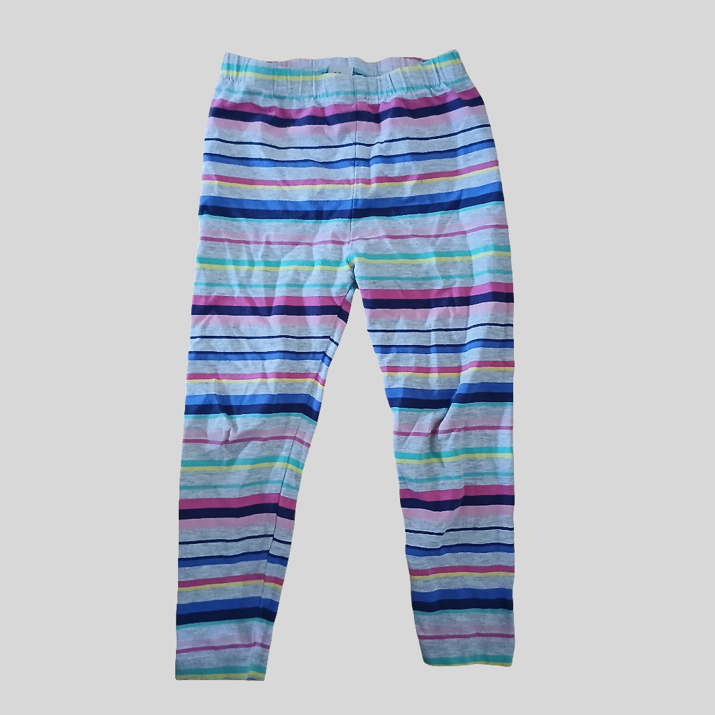 TU Stripy Leggings Age 2-3