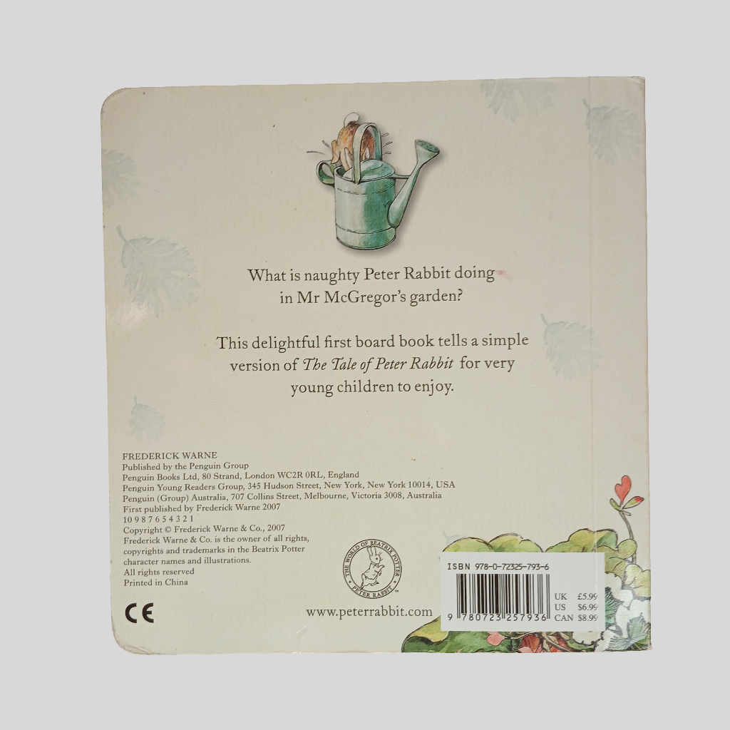 The Tale of Peter Rabbit Board Book