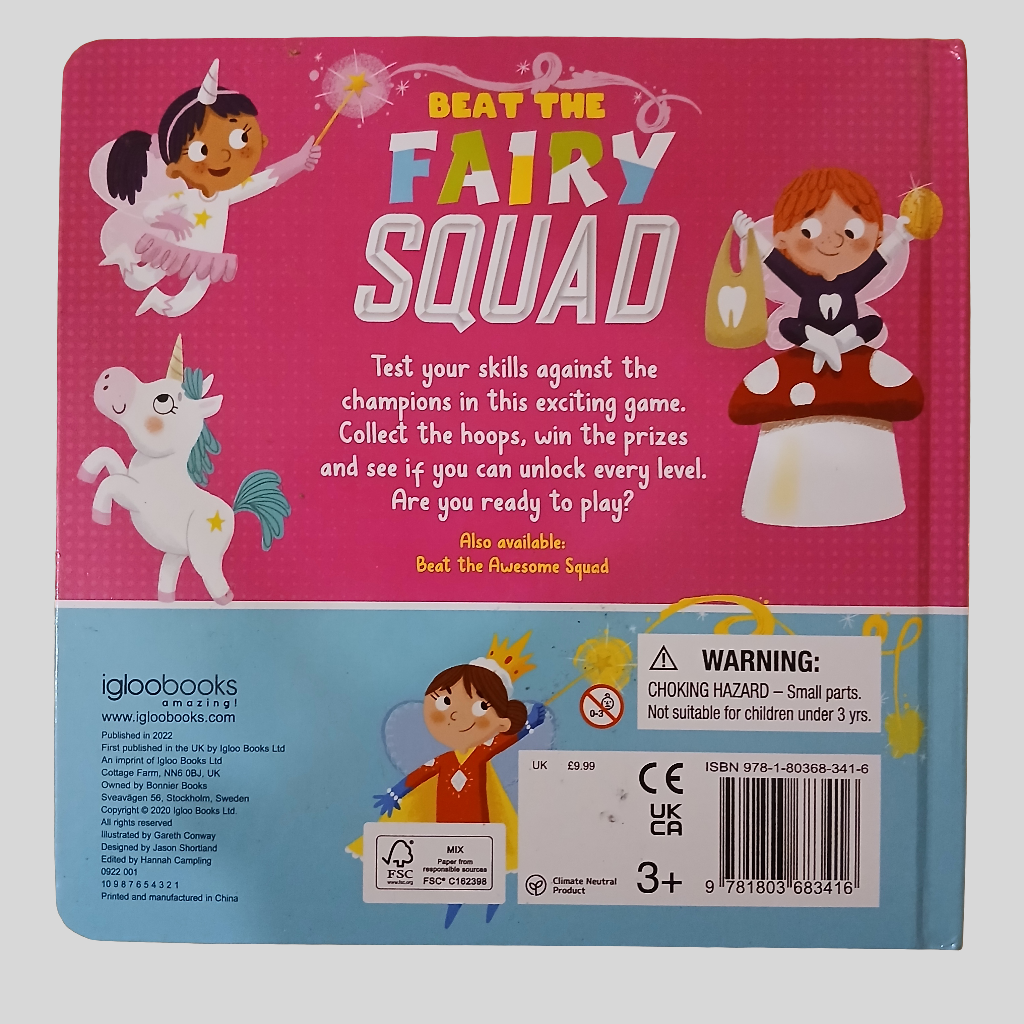 Fairy Squad Book and Game