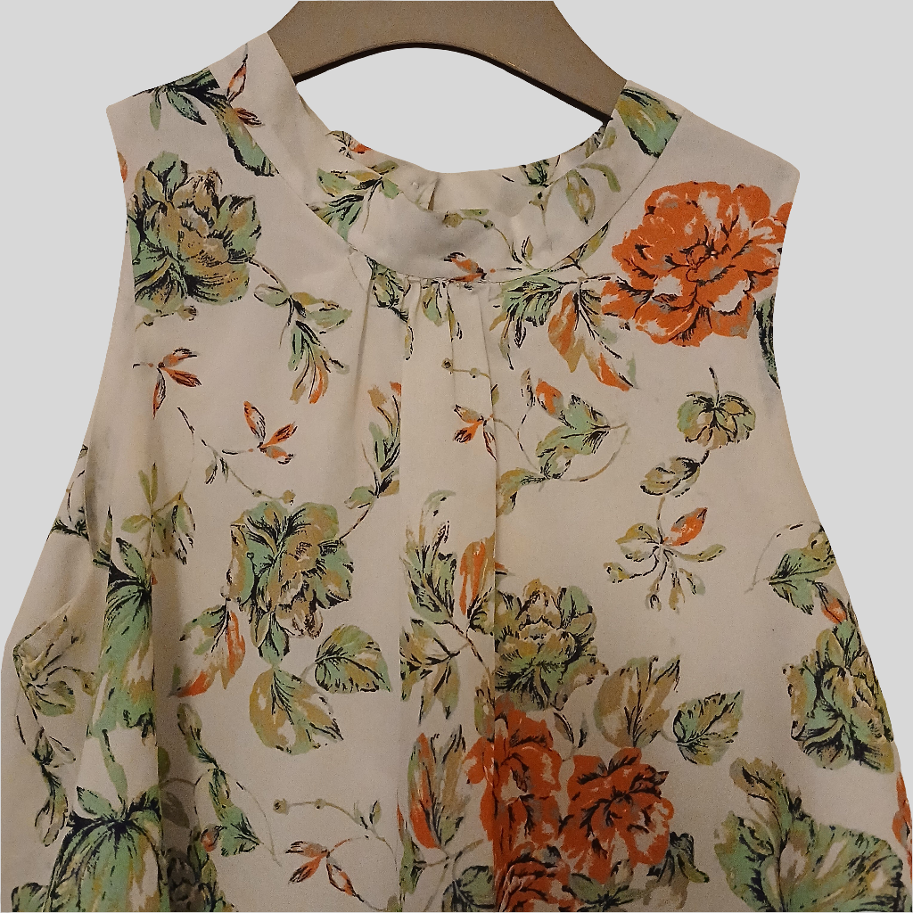 Forever 18 Floral Top Approx Size M