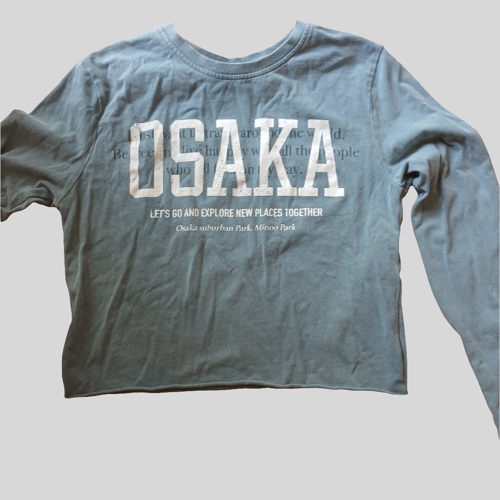 Bershka "Osaka" Cropped Top Size M