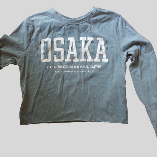 Bershka "Osaka" Cropped Top Size M