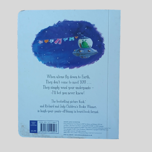 Aliens Love Underpants by Claire Freesman & Ben Cort - Board Book