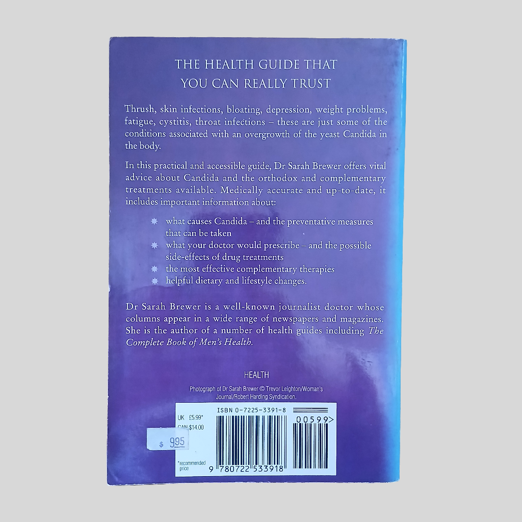 Candida Albicans by Dr Sarah Brewer