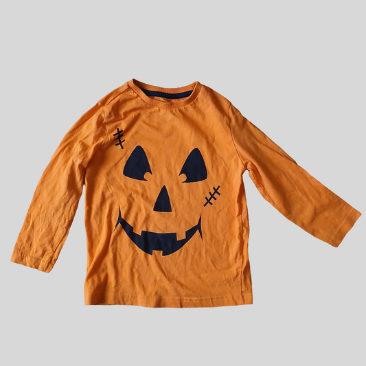 F&F Pumpkin Halloween Orange T-Shirt