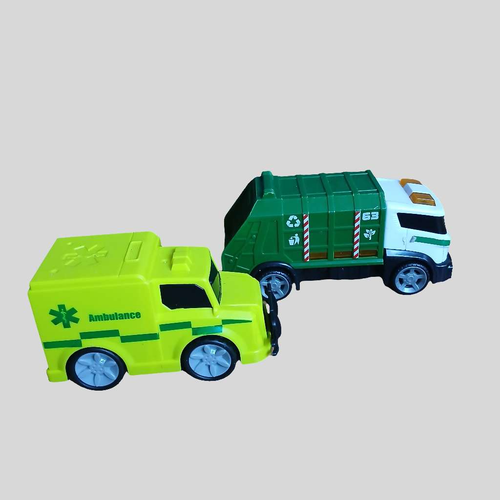 Selection of 5 Plastic Vehicles