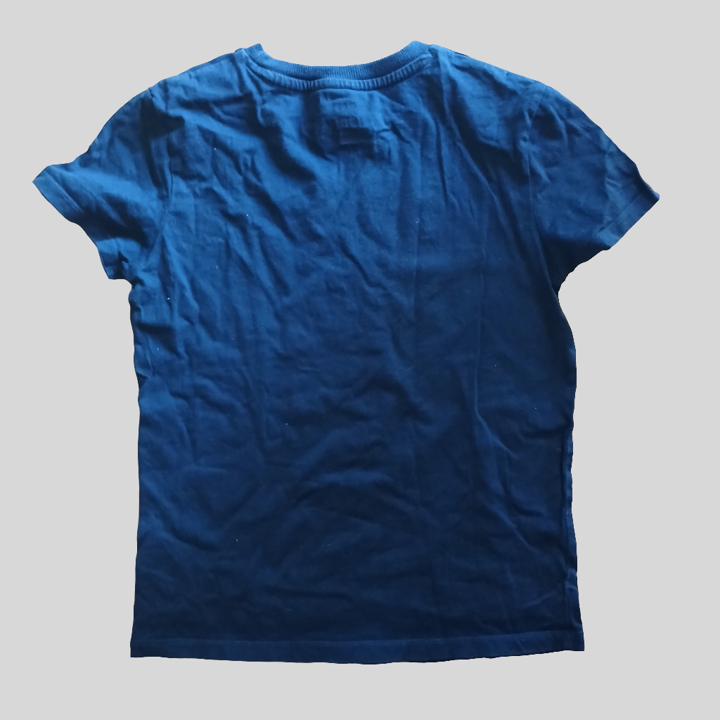 M&S Navy Gaming T-Shirt Age 8-9