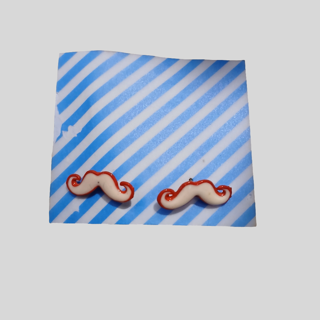 Selection of Moustache Stud Earrings